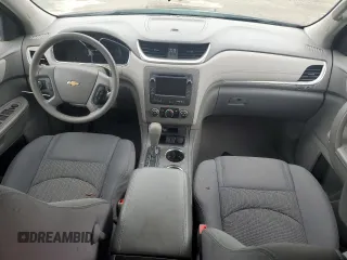 2015 Chevrolet Traverse LS z VIN 1GNKRFED6FJ113457, wystawiony jako Copart lot #74671954 z przebiegiem Nie podano mil oraz Szkoda całkowita • Salvage title. Historia ofert i sprzedaży dostępna na DreamBid. Obrazek 8.
