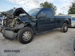 2014 Ford F-150 XL with VIN 1FTNF1EFXEKF10357, listed as a Copart auction lot 76498714 with 191,263 mi miles and Non Repairable. Bid and sale history available at carsss.com. Image 1.