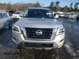 2022 Nissan Armada SV with VIN JN8AY2AD9N9677159, listed as a Copart auction lot 42674435 with 66,446 mi miles and Salvage Title. Bid and sale history available at carsss.com. Image 5.