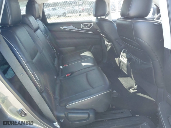 2019 Infiniti QX60 PURE with VIN 5N1DL0MM2KC514743, listed as a IAAI auction lot 41600018 with 65,581 mi miles. Bid and sale history available at carsss.com. Image 8.