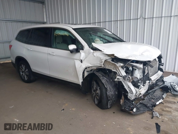 2022 Honda Pilot EX-L with VIN 5FNYF6H58NB097283, listed as a IAAI auction lot 40944566 with 22,027 mi miles and . Bid and sale history available at DreamBid. Image 1.