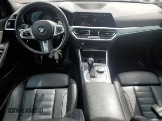 2021 BMW 3 Series 330i xDrive with VIN 3MW5R7J07M8C02992, listed as a Copart auction lot 50254725 with 71,901 mi miles and Salvage Title. Bid and sale history available at carsss.com. Image 8.