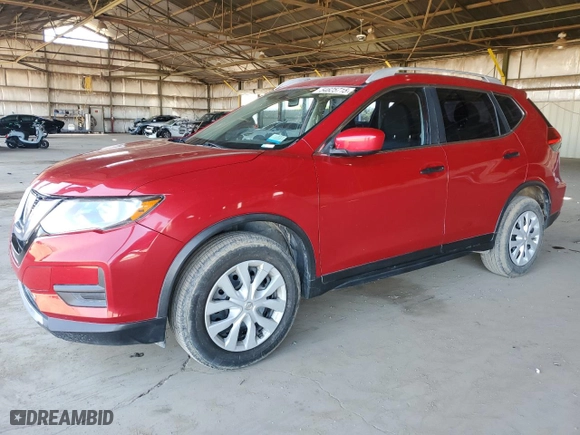 2017 Nissan Rogue SL with VIN JN8AT2MV1HW276486, listed as a Copart auction lot 54625715 with 185,684 mi miles and Clean Title. Bid and sale history available at carsss.com. Image 1.