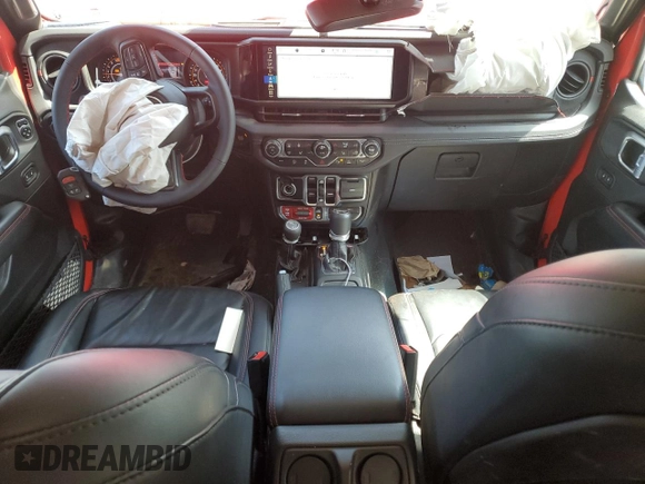 2024 Jeep Wrangler Rubicon z VIN 1C4PJXFG8RW264800, wystawiony jako Copart lot #51632235 z przebiegiem 36 246 mil mil oraz Szkoda całkowita • Salvage title. Historia ofert i sprzedaży dostępna na DreamBid. Obrazek 8.