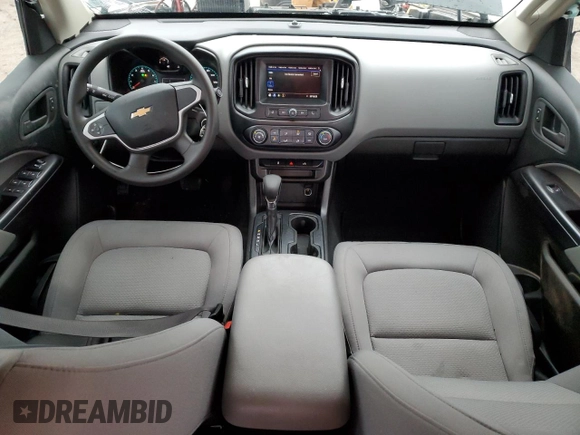 2022 Chevrolet Colorado 2WD Work Truck with VIN 1GCGSBEA3N1305726, listed as a Copart auction lot 45886235 with 31,105 mi miles and Clean title. Bid and sale history available at DreamBid. Image 8.