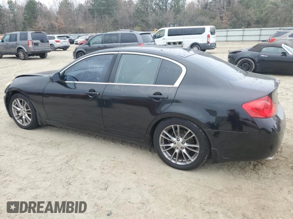 2008 Infiniti G35 Journey with VIN JNKBV61E38M212210, listed as a Copart auction lot 82991394 with 162,116 mi miles and Salvage title. Bid and sale history available at DreamBid. Image 2.