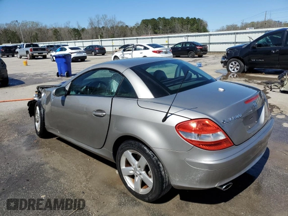 2006 Mercedes-Benz SLK 280 z VIN WDBWK54F36F120802, wystawiony jako Copart lot #49447415 z przebiegiem 133 291 mil mil oraz Szkody całkowita. Historia ofert i sprzedaży dostępna na DreamBid. Obrazek 2.