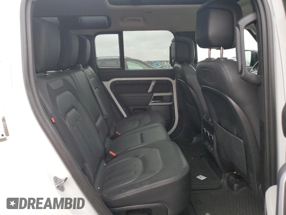 2021 Land Rover Defender with VIN SALE3ERU4M2053304, listed as a Copart auction lot 79035444 with 30,849 mi miles and Salvage title. Bid and sale history available at DreamBid. Image 10.