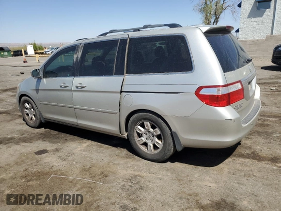2006 Honda Odyssey TOURING with VIN 5FNRL38816B115422, listed as a Copart auction lot 51905665 with 220,574 mi miles and Clean Title. Bid and sale history available at carsss.com. Image 2.