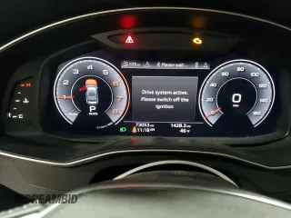 2020 Audi A7 Premium Plus with VIN WAUU2AF26LN002124, listed as a Copart auction lot 88155615 with 73,053 mi miles and Salvage Title. Bid and sale history available at carsss.com. Image 9.