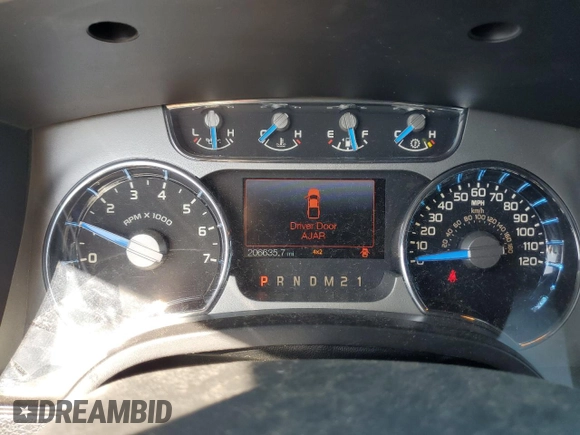 2013 Ford F-150 XL with VIN 1FTFW1ET1DFB64314, listed as a Copart auction lot 51065875 with 206,635 mi miles and Clean Title. Bid and sale history available at carsss.com. Image 9.