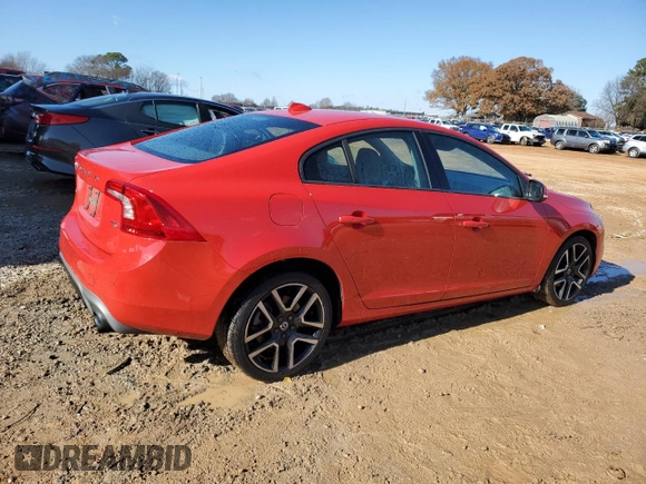 2018 Volvo S60 Dynamic with VIN YV126MFL1J2465855, listed as a Copart auction lot 84532164 with 99,373 mi miles and Salvage Title. Bid and sale history available at carsss.com. Image 3.