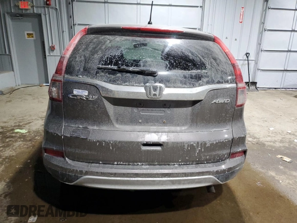 2016 Honda CR-V EX with VIN 2HKRM4H58GH674669, listed as a Copart auction lot 42320815 with 89,029 mi miles and Salvage Title. Bid and sale history available at DreamBid. Image 6.