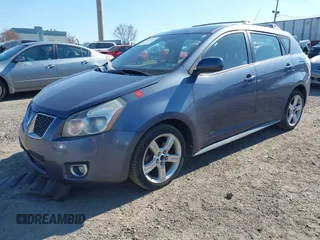 2009 Pontiac Vibe w/1SB with VIN 5Y2SL67059Z423173, listed as a IAAI auction lot 41779483 with 108,896 mi miles. Bid and sale history available at carsss.com. Image 16.