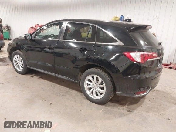 2018 Acura RDX with VIN 5J8TB4H39JL028636, listed as a IAAI auction lot 41285319 with 63,657 mi miles. Bid and sale history available at carsss.com. Image 3.