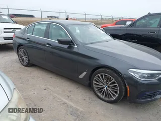 2018 BMW 5 Series 530e with VIN WBAJA9C55JB033575, listed as a IAAI auction lot 42067380 with 111,902 mi miles and . Bid and sale history available at DreamBid. Image 1.