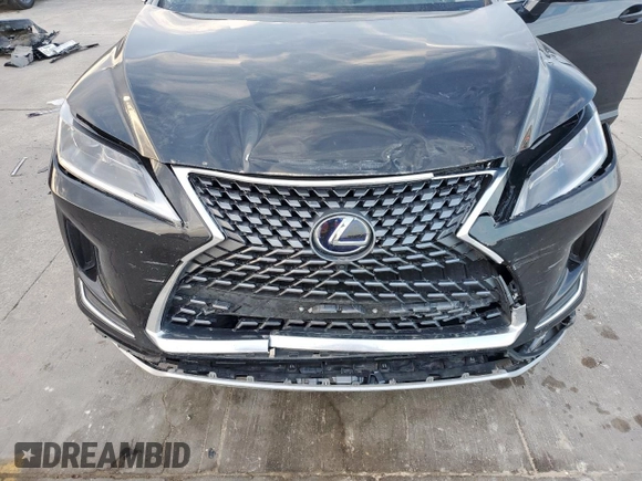 2020 Lexus RX with VIN 2T2HGMDA8LC050594, listed as a Copart auction lot 45374005 with 29,344 mi miles and Salvage Title. Bid and sale history available at carsss.com. Image 13.