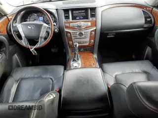 2018 Infiniti QX80 with VIN JN8AZ2NF1J9660116, listed as a Copart auction lot 81897413 with 99,372 mi miles. Bid and sale history available at carsss.com. Image 8.