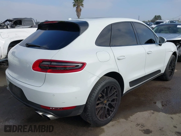 2017 Porsche Macan S with VIN WP1AB2A57HLB18303, listed as a IAAI auction lot 42343803 with 93,014 mi miles and . Bid and sale history available at DreamBid. Image 4.