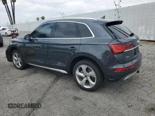 2021 Audi Q5 Prestige with VIN WA1CAAFY3M2062221, listed as a Copart auction lot 55538025 with 55,573 mi miles and Salvage title. Bid and sale history available at DreamBid. Image 2.