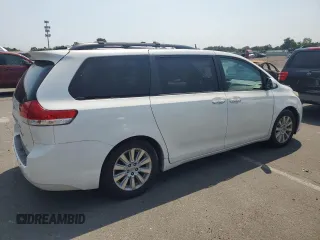 2013 Toyota Sienna XLE with VIN 5TDDK3DC2DS052055, listed as a Copart auction lot 89364395 with 219,670 mi miles and Non Repairable. Bid and sale history available at DreamBid. Image 3.