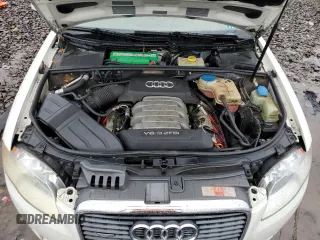 2005 Audi A4 3.2L with VIN WAUDG68EX5A480689, listed as a Copart auction lot 84401384 with 129,019 mi miles and Salvage Title. Bid and sale history available at carsss.com. Image 11.