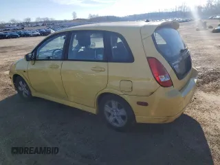 2003 Suzuki Aerio SX with VIN JS2RD41H635200160, listed as a Copart auction lot 86822934 with 111,721 mi miles and Non Repairable. Bid and sale history available at DreamBid. Image 2.