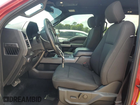 2020 Ford F-150 XL with VIN 1FTEW1EP0LFC30820, listed as a Copart auction lot 58323435 with 59,659 mi miles and Salvage title. Bid and sale history available at DreamBid. Image 7.