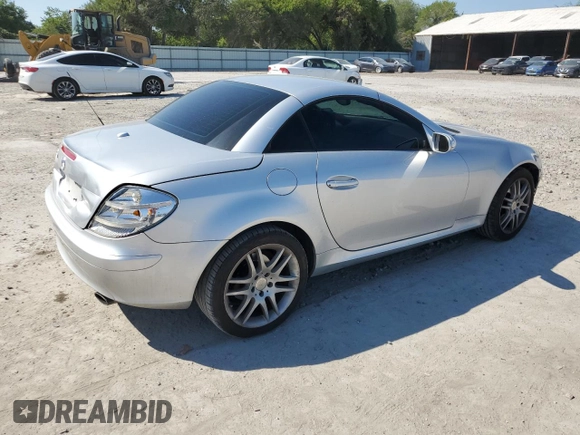2008 Mercedes-Benz SLK-Class 3.0L with VIN WDBWK54F68F189325, listed as a Copart auction lot 75821874 with 131,326 mi miles and Salvage Title. Bid and sale history available at carsss.com. Image 3.