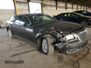 2013 Chrysler 300 with VIN 2C3CCAAG5DH647439, listed as a Copart auction lot 49911115 with 181,746 mi miles and Salvage Title. Bid and sale history available at carsss.com. Image 4.