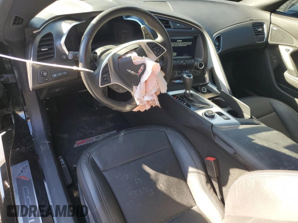 2019 Chevrolet Corvette Z06 1LZ with VIN 1G1YP2D60K5605501, listed as a Copart auction lot 47521875 with 6,752 mi miles and Salvage Title. Bid and sale history available at carsss.com. Image 8.