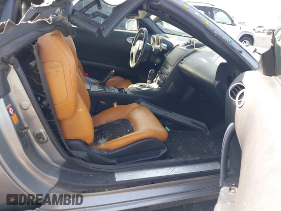 2004 Nissan 350Z Touring with VIN JN1AZ36AX4T011302, listed as a IAAI auction lot 41868504 with 78,683 mi miles. Bid and sale history available at carsss.com. Image 5.