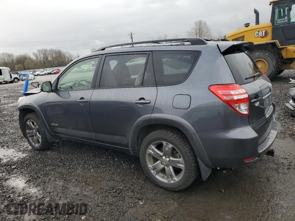 2012 Toyota RAV4 Sport with VIN JTMRK4DVXC5109376, listed as a Copart auction lot 49725735 with 111,830 mi miles and Salvage Title. Bid and sale history available at carsss.com. Image 2.