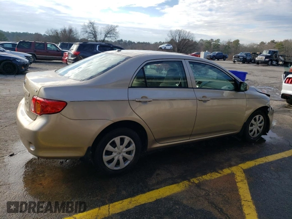 2009 Toyota Corolla with VIN 1NXBU40E59Z054167, listed as a Copart auction lot 87314624 with 141,235 mi miles and Salvage Title. Bid and sale history available at carsss.com. Image 3.