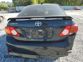 2010 Toyota Corolla with VIN 1NXBU4EE1AZ380397, listed as a Copart auction lot 51631715 with 81,303 mi miles and Salvage Title. Bid and sale history available at carsss.com. Image 6.