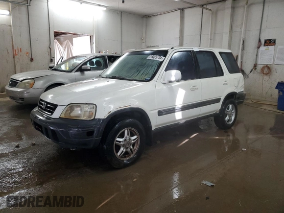 2001 Honda CR-V EX with VIN JHLRD18631C030204, listed as a Copart auction lot 76405734 with 192,804 mi miles and Non Repairable. Bid and sale history available at carsss.com. Image 1.