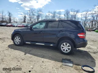 2007 Mercedes-Benz M-Class 3.5L with VIN 4JGBB86E17A212751, listed as a Copart auction lot 50695915 with 153,752 mi miles and Salvage Title. Bid and sale history available at carsss.com. Image 2.