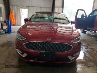 2017 Ford Fusion Titanium with VIN 3FA6P0D97HR186314, listed as a Copart auction lot 65326075 with 49,681 mi miles and Salvage title. Bid and sale history available at DreamBid. Image 5.