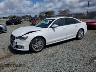2016 Audi A6 2.0T Premium with VIN WAUFFAFC0GN118737, listed as a Copart auction lot 50793115 with 89,010 mi miles and Salvage Title. Bid and sale history available at carsss.com. Image 1.