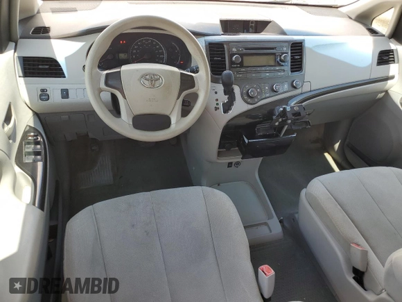 2014 Toyota Sienna L with VIN 5TDZK3DCXES463632, listed as a Copart auction lot 69957284 with 206,250 mi miles and Salvage Title. Bid and sale history available at carsss.com. Image 8.