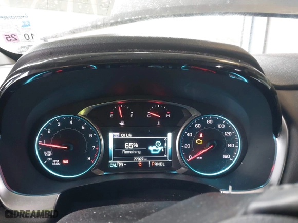 2019 Chevrolet Traverse LT Cloth with VIN 1GNEVGKW1KJ135509, listed as a IAAI auction lot 41283639 with 77,327 mi miles. Bid and sale history available at carsss.com. Image 7.