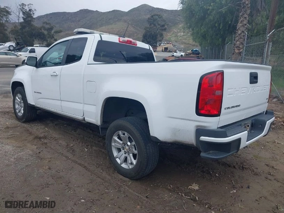 2022 Chevrolet Colorado 2WD LT with VIN 1GCHSCEA4N1103441, listed as a IAAI auction lot 41722870 with 116,288 mi miles. Bid and sale history available at carsss.com. Image 3.