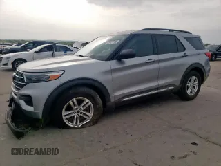 2020 Ford Explorer XLT with VIN 1FMSK7DH2LGD15384, listed as a Copart auction lot 51421995 with 114,339 mi miles and Salvage Title. Bid and sale history available at DreamBid. Image 1.