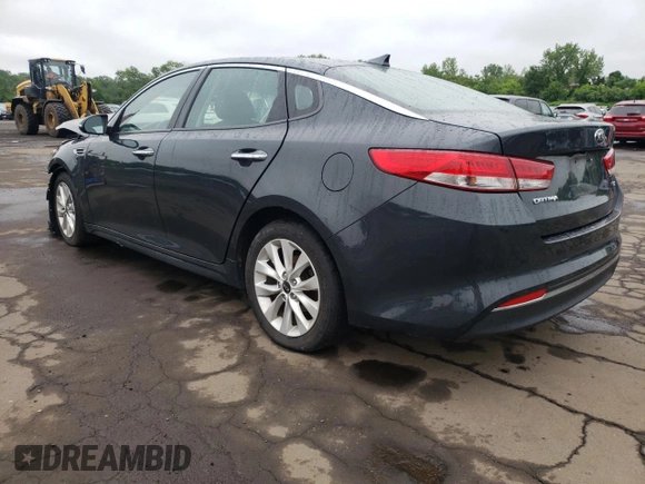 2016 Kia Optima EX with VIN 5XXGU4L34GG097552, listed as a Copart auction lot 60397645 with 78,467 mi miles and Salvage title. Bid and sale history available at DreamBid. Image 2.
