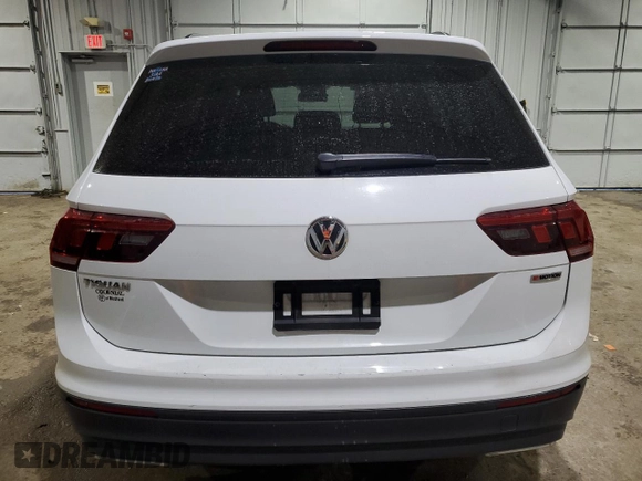 2019 Volkswagen Tiguan S with VIN 3VV0B7AX0KM177700, listed as a Copart auction lot 46752785 with 54,738 mi miles and Salvage title. Bid and sale history available at DreamBid. Image 6.