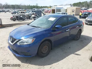 2016 Nissan Sentra S with VIN 3N1AB7AP9GY334663, listed as a IAAI auction lot 41843384 with 180,685 mi miles. Bid and sale history available at carsss.com. Image 2.