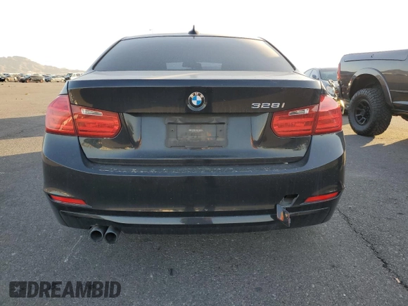 2012 BMW 3 Series 328i with VIN WBA3C1C52CF433478, listed as a Copart auction lot 76740274 with 126,893 mi miles and Salvage title. Bid and sale history available at DreamBid. Image 6.