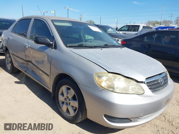 2005 Toyota Corolla CE with VIN 1NXBR32E15Z474575, listed as a IAAI auction lot 41685427 with 183,715 mi miles and . Bid and sale history available at DreamBid. Image 1.