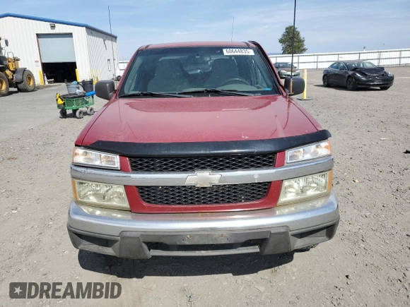 2005 Chevrolet Colorado 1SC LS Z85 with VIN 1GCDT136158160136, listed as a Copart auction lot 60644835 with 183,879 mi miles and Salvage title. Bid and sale history available at DreamBid. Image 5.