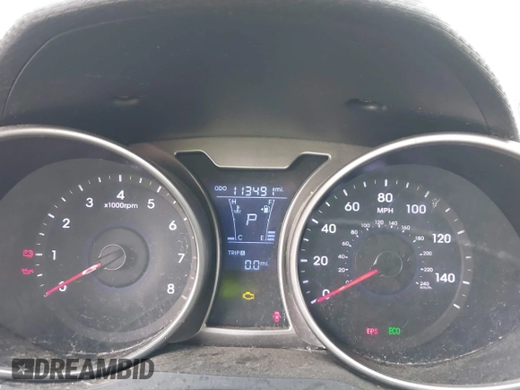 2012 Hyundai Veloster w/Gray Int with VIN KMHTC6AD3CU057620, listed as a IAAI auction lot 42320549 with 113,491 mi miles and . Bid and sale history available at DreamBid. Image 7.